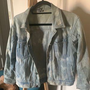 Vintage acid wash German Jean jacket